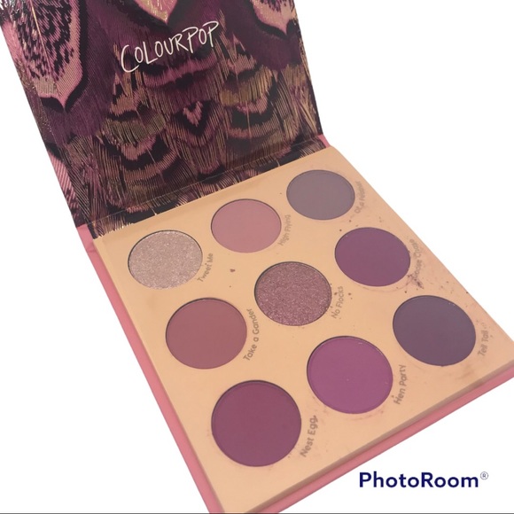 COLOURPOP FINE FEATHERED PALETTE FUCHSIA PLUM ROSES BOLDS NEW IN BOX - Picture 10 of 10